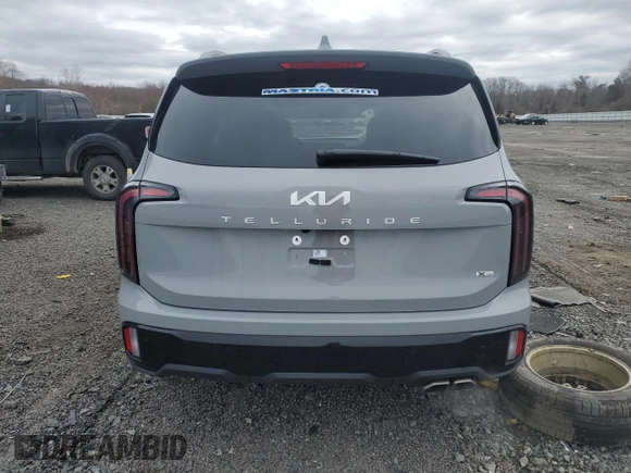 2024 Kia Telluride EX X-Line z VIN 5XYP3DGC9RG564041, wystawiony jako Copart lot #52851745 z przebiegiem 2 878 mil mil oraz Szkoda całkowita • Salvage title. Historia ofert i sprzedaży dostępna na DreamBid. Obrazek 6.