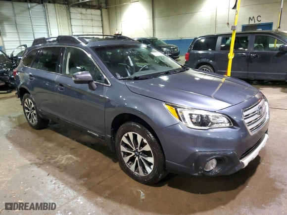2016 Subaru Outback 2.5i Limited with VIN 4S4BSBLCXG3336179, listed as a Copart auction lot 51496835 with 109,555 mi miles and Clean Title. Bid and sale history available at carsss.com. Image 4.