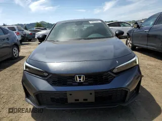 2025 Honda Civic Sedan Sport with VIN 2HGFE2F53SH568933, listed as a Copart auction lot 54063805 with 1,725 mi miles and Salvage Title. Bid and sale history available at carsss.com. Image 5.