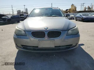2008 BMW 5 Series 535i with VIN WBANW13598CZ78747, listed as a Copart auction lot 49509935 with 187,143 mi miles and Salvage Title. Bid and sale history available at carsss.com. Image 5.