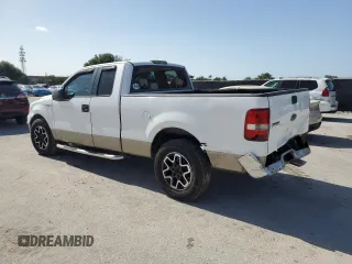 2007 Ford F-150 XL with VIN 1FTPX12V27NA40182, listed as a Copart auction lot 63041395 with 218,024 mi miles and Non repairable. Bid and sale history available at DreamBid. Image 2.