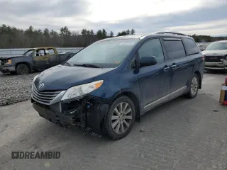 2011 Toyota Sienna XLE with VIN 5TDDK3DC7BS019811, listed as a Copart auction lot 49228165 with 194,863 mi miles and Salvage Title. Bid and sale history available at carsss.com. Image 1.
