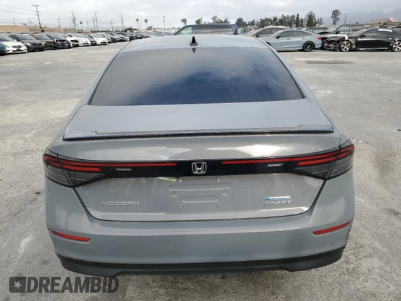 2024 Honda Accord Sport with VIN 1HGCY2F55RA048042, listed as a Copart auction lot 47056795 with 45,957 mi miles and Salvage title. Bid and sale history available at DreamBid. Image 6.