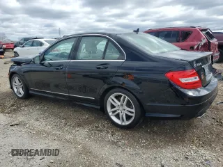 2014 Mercedes-Benz C 300 Sport with VIN WDDGF8AB2EA950282, listed as a Copart auction lot 52581065 with 84,664 mi miles and Salvage Title. Bid and sale history available at DreamBid. Image 2.