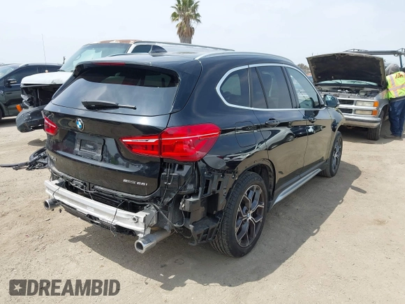 2021 BMW X1 sDrive28i with VIN WBXJG7C0XM5T45715, listed as a IAAI auction lot 42014499 with 23,793 mi miles and . Bid and sale history available at DreamBid. Image 4.