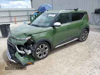 2020 Kia Soul LX with VIN KNDJ23AU5L7102486, listed as a Copart auction lot 52257595 with 66,503 mi miles and Non Repairable. Bid and sale history available at carsss.com. Image 1.