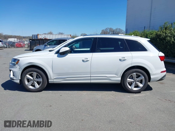 2023 Audi Q7 Premium Plus with VIN WA1LCBF72PD031042, listed as a IAAI auction lot 41825855 with 28,869 mi miles and . Bid and sale history available at DreamBid. Image 14.
