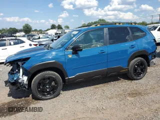 2022 Subaru Forester Wilderness z VIN JF2SKAMC6NH410180, wystawiony jako Copart lot #65919965 z przebiegiem 47 269 mil mil oraz Szkoda całkowita • Salvage title. Historia ofert i sprzedaży dostępna na DreamBid. Obrazek 1.