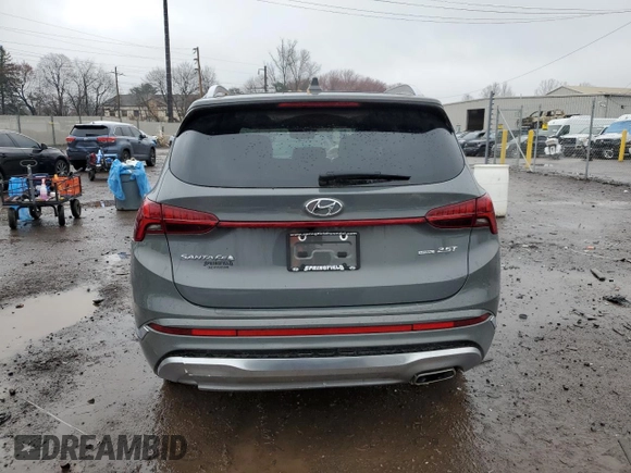 2023 Hyundai Santa Fe Calligraphy z VIN 5NMS5DAL3PH496061, wystawiony jako Copart lot #50381655 z przebiegiem 5 053 mil mil oraz Szkoda całkowita • Salvage title. Historia ofert i sprzedaży dostępna na DreamBid. Obrazek 6.