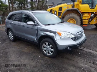 2007 Honda CR-V EX-L with VIN JHLRE48737C106049, listed as a IAAI auction lot 41902822 with 82,550 mi miles and . Bid and sale history available at carsss.com. Image 1.