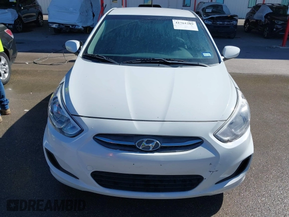 2017 Hyundai Accent SE with VIN KMHCT5AEXHU359951, listed as a IAAI auction lot 41761289 with 97,055 mi miles. Bid and sale history available at carsss.com. Image 6.