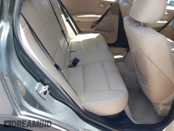 2006 BMW X3 3.0i with VIN WBXPA93486WG87612, listed as a IAAI auction lot 42354365 with 130,030 mi miles and . Bid and sale history available at DreamBid. Image 8.