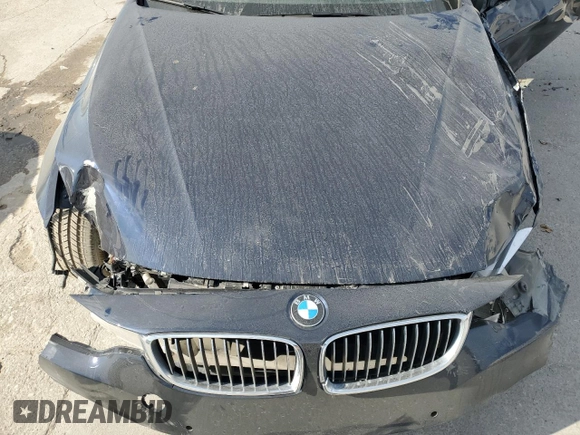 2015 BMW 4 Series 435i with VIN WBA3T3C57F5A40732, listed as a Copart auction lot 87608155 with Not Provided miles and Salvage Title. Bid and sale history available at carsss.com. Image 12.