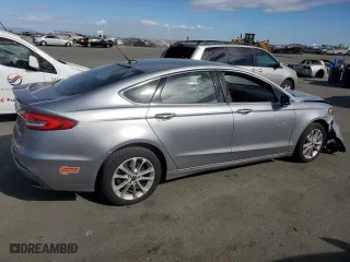 2020 Ford Fusion Plug-In Hybrid Titanium with VIN 3FA6P0SU6LR114178, listed as a Copart auction lot 76631724 with 66,491 mi miles and Salvage Title. Bid and sale history available at carsss.com. Image 3.