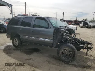 2002 GMC Yukon SLT z VIN 1GKEC13TX2R241172, wystawiony jako Copart lot #47281635 z przebiegiem Nie podano mil oraz Szkoda całkowita • Salvage title. Historia ofert i sprzedaży dostępna na DreamBid. Obrazek 4.