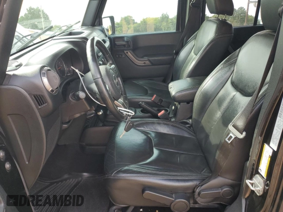2018 Jeep Wrangler JK Unlimited Sahara with VIN 1C4BJWEG6JL850133, listed as a Copart auction lot 73607534 with 172,299 mi miles and Salvage Title. Bid and sale history available at carsss.com. Image 7.