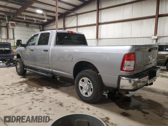 2024 Ram 2500 Tradesman with VIN 3C6UR5HJ5RG288017, listed as a Copart auction lot 41655705 with 2,920 mi miles and Salvage title. Bid and sale history available at DreamBid. Image 2.