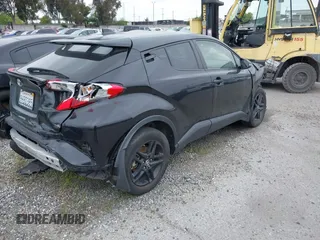 2020 Toyota C-HR LE with VIN JTNKHMBX6L1084659, listed as a IAAI auction lot 41807840 with 1 mi miles. Bid and sale history available at carsss.com. Image 4.