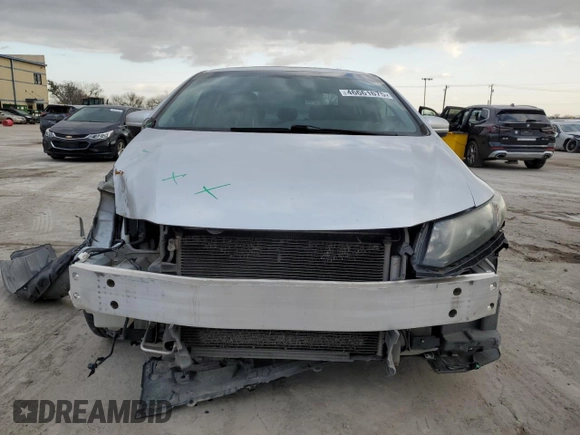 2015 Honda Civic EX-L with VIN 2HGFB2F97FH503178, listed as a Copart auction lot 46661675 with 171,444 mi miles and Salvage Title. Bid and sale history available at carsss.com. Image 5.