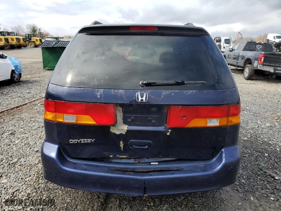 2003 Honda Odyssey EX with VIN 5FNRL18633B074094, listed as a Copart auction lot 50876435 with 185,417 mi miles and Salvage Title. Bid and sale history available at carsss.com. Image 6.