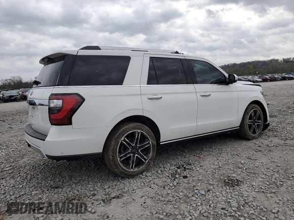 2020 Ford Expedition Limited with VIN 1FMJU2AT1LEA43309, listed as a Copart auction lot 51174195 with 57,550 mi miles and Salvage title. Bid and sale history available at DreamBid. Image 3.