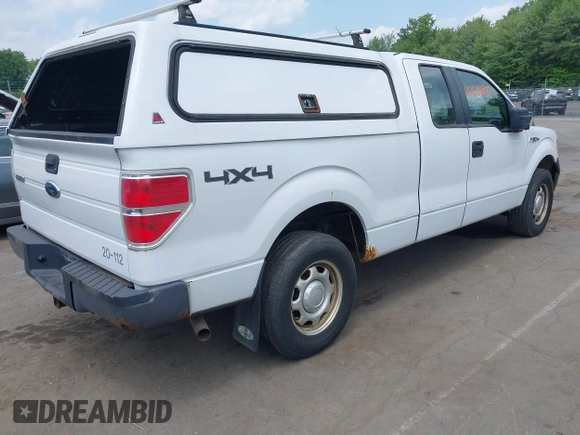 2010 Ford F-150 XL with VIN 1FTEX1EW5AFD30929, listed as a IAAI auction lot 42568100 with 183,708 mi miles and . Bid and sale history available at DreamBid. Image 4.