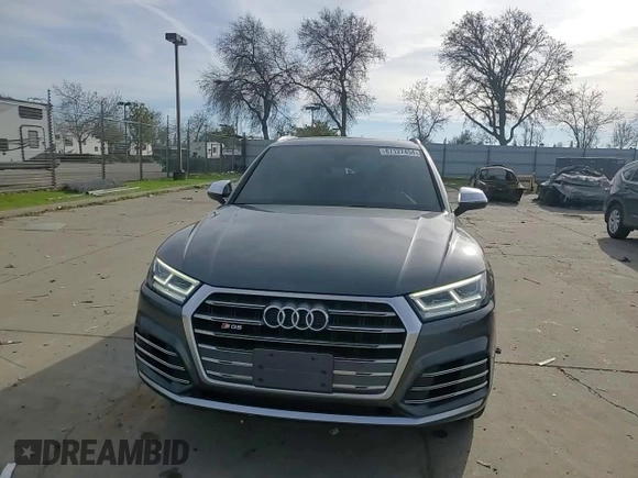 2018 Audi SQ5 Premium Plus with VIN WA1A4AFYXJ2214358, listed as a Copart auction lot 87127454 with 61,043 mi miles and Salvage Title. Bid and sale history available at DreamBid. Image 12.