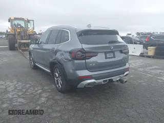 2024 BMW X3 sDrive30i with VIN 5UX43DP02R9U43683, listed as a IAAI auction lot 41432529 with 2,130 mi miles and . Bid and sale history available at DreamBid. Image 3.