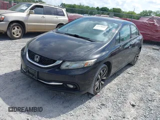 2015 Honda Civic EX-L with VIN 19XFB2F97FE027878, listed as a IAAI auction lot 42170801 with Not Provided miles and . Bid and sale history available at carsss.com. Image 2.
