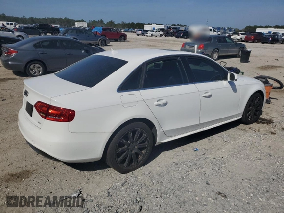 2012 Audi A4 2.0T Premium Plus with VIN WAUFFAFL0CN008104, listed as a Copart auction lot 45411775 with 140,390 mi miles and Salvage Title. Bid and sale history available at carsss.com. Image 3.