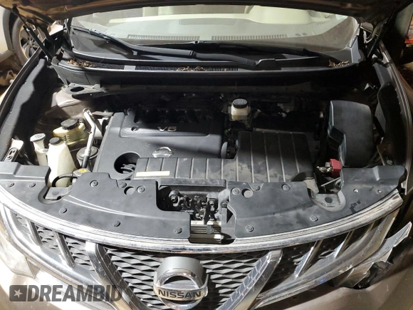 2013 Nissan Murano SL z VIN JN8AZ1MU9DW206888, wystawiony jako Copart lot #43975885 z przebiegiem 127 661 mil mil oraz Szkoda całkowita • Salvage title. Historia ofert i sprzedaży dostępna na DreamBid. Obrazek 12.