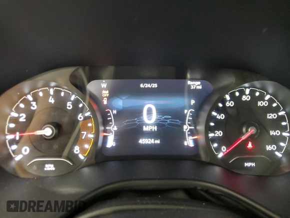 2023 Jeep Compass Latitude with VIN 3C4NJDBN4PT552925, listed as a Copart auction lot 62357335 with 45,924 mi miles and Clean title. Bid and sale history available at DreamBid. Image 9.