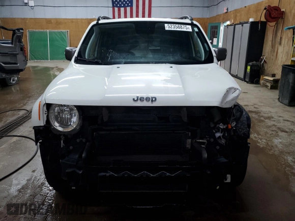 2020 Jeep Renegade Limited with VIN ZACNJBD15LPL42959, listed as a Copart auction lot 52358875 with 78,049 mi miles and Salvage title. Bid and sale history available at DreamBid. Image 5.