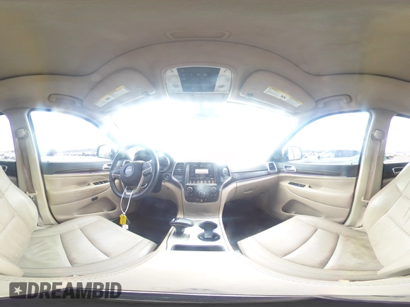2014 Jeep Grand Cherokee Limited with VIN 1C4RJEBG5EC573283, listed as a Copart auction lot 48155395 with 141,645 mi miles and Salvage Title. Bid and sale history available at carsss.com. Image 13.