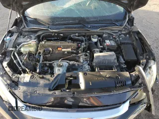 2018 Honda Civic Sedan LX with VIN 2HGFC2F52JH555076, listed as a Copart auction lot 43618385 with 65,150 mi miles and Salvage Title. Bid and sale history available at carsss.com. Image 11.