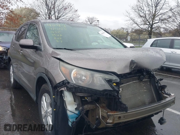 2013 Honda CR-V EX with VIN 5J6RM4H52DL004049, listed as a IAAI auction lot 42018476 with 197,334 mi miles. Bid and sale history available at carsss.com. Image 1.