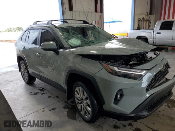2022 Toyota RAV4 XLE Premium с VIN 2T3A1RFV6NW301836, выставлен на аукционе Copart как лот 58658235 с пробегом 41 495 миль миль и Списание • Salvage title. История ставок и продаж доступна на DreamBid. Изображение 4.