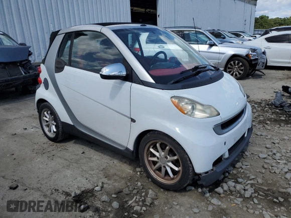 2009 Smart fortwo Passion with VIN WMEEK31X69K212370, listed as a Copart auction lot 67723684 with 68,232 mi miles and Salvage Title. Bid and sale history available at carsss.com. Image 4.