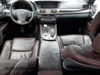 2017 Lexus LS with VIN JTHBL5EF7H5144569, listed as a Copart auction lot 85441974 with 93,109 mi miles and Salvage Title. Bid and sale history available at carsss.com. Image 8.