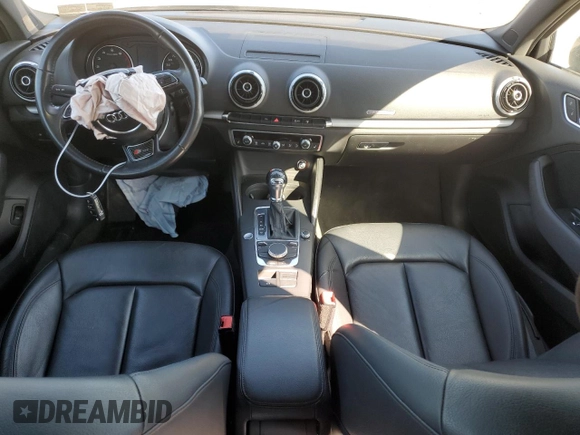 2016 Audi A3 2.0T Premium with VIN WAUB8GFF7G1087967, listed as a Copart auction lot 53872433 with 81,301 mi miles. Bid and sale history available at carsss.com. Image 8.