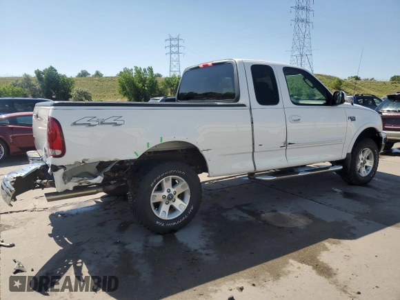 2003 Ford F-150 XL with VIN 1FTRX18L63NA76059, listed as a Copart auction lot 60846555 with 57,346 mi miles and Salvage title. Bid and sale history available at DreamBid. Image 3.