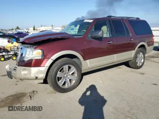 2010 Ford Expedition EL Eddie Bauer with VIN 1FMJK1J54AEB68836, listed as a Copart auction lot 42573305 with 175,999 mi miles and Salvage Title. Bid and sale history available at carsss.com. Image 1.