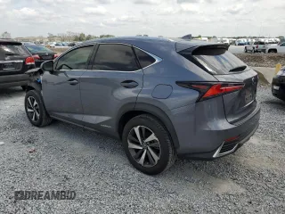 2021 Lexus NX with VIN JTJGJRDZXM2155719, listed as a Copart auction lot 53917345 with 72,716 mi miles and Non Repairable. Bid and sale history available at carsss.com. Image 2.
