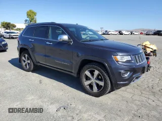 2015 Jeep Grand Cherokee Overland with VIN 1C4RJFCM3FC887817, listed as a Copart auction lot 57420185 with 145,971 mi miles and Clean title. Bid and sale history available at DreamBid. Image 4.