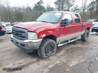 2003 Ford Super Duty F-250 XL with VIN 1FTNW21P83EC36799, listed as a IAAI auction lot 41425533 with 180,265 mi miles. Bid and sale history available at carsss.com. Image 17.