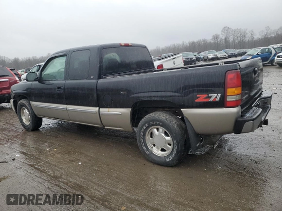 2000 GMC New Sierra 1500 SLE with VIN 2GTEK19T1Y1202364, listed as a Copart auction lot 81794984 with 160,952 mi miles and Clean Title. Bid and sale history available at carsss.com. Image 2.