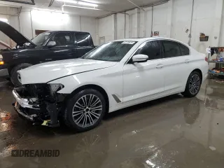 2020 BMW 5 Series 530i with VIN WBAJR3C09LCD99985, listed as a Copart auction lot 47174615 with 20,742 mi miles and Salvage Title. Bid and sale history available at DreamBid. Image 1.