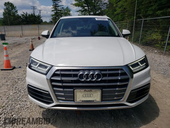 2018 Audi Q5 Premium Plus z VIN WA1BNAFY7J2241275, wystawiony jako Copart lot #60296885 z przebiegiem 47 345 mil mil oraz Szkoda całkowita • Salvage title. Historia ofert i sprzedaży dostępna na DreamBid. Obrazek 5.