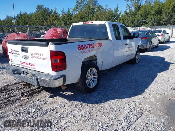 2007 Chevrolet Silverado 1500 LT w/1LT with VIN 1GCEC190X7Z542136, listed as a IAAI auction lot 41630099 with 143,230 mi miles. Bid and sale history available at carsss.com. Image 4.