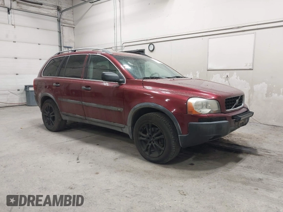 2004 Volvo XC90 z VIN YV1CZ91H041058101, wystawiony jako IAAI lot #42304171 z przebiegiem 154 239 mil mil oraz . Historia ofert i sprzedaży dostępna na DreamBid. Obrazek 1.